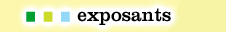 Exposants