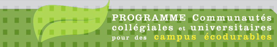 Programme campus écodurables